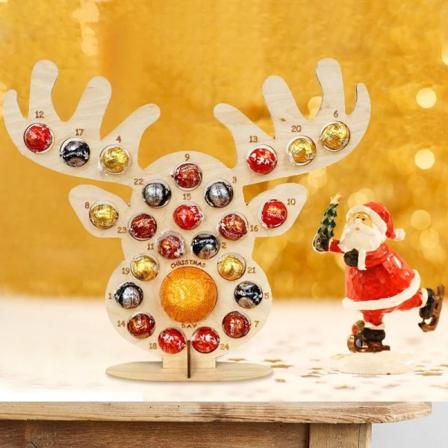 Trächokladram Jul Adventskalender Trädhorn