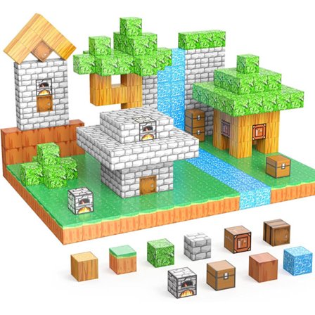 YATOUT Byggklossar, set för födelsedag, jul, presenter till pojkar och flickor från 6 år och uppåt, fidgetkuber