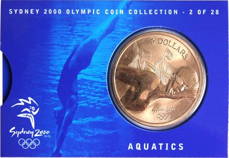 OL 2000 Bronzemønt-kollektion svømning
