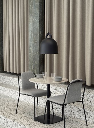 Bell taklampe medium Ø42 - sort