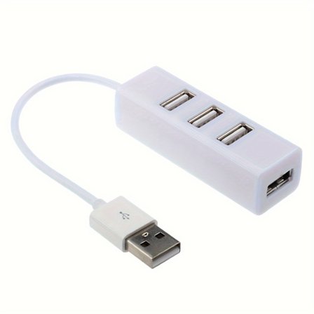 4-ports USB-stik Computer Mus Tastatur Hukommelseskort Uafhængig Switch Universal Hub