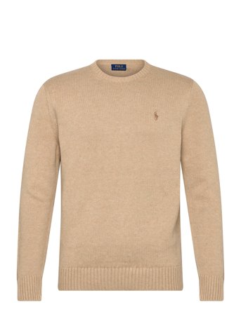 Polo Ralph Lauren Cotton Crewneck Sweater - Beige - M