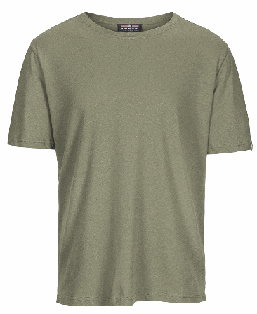 Amundsen Linen Tee Mens Olive Ash