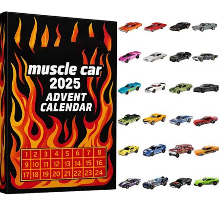 Hot Wheels Bil Julekalender 2025