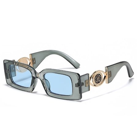 Retro Pienet Neliömäiset Kehykset Aurinkolasit Miljonääri Punk Rock Hip Hop Lasit Naisille Miehille