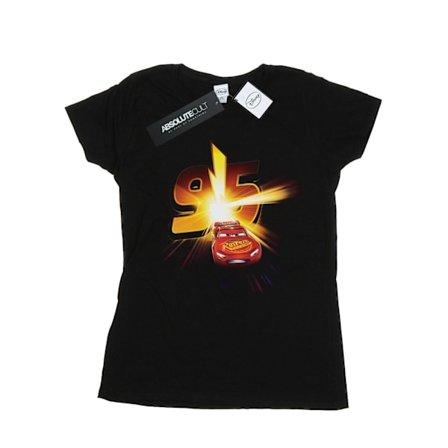 Disney Dam/Kvinnor Bilar Blixten McQueen Burst Bomull T-Shir