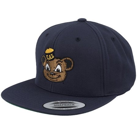 Park Fields - College Blå snapback Caps - Cal Bears Mascot Navy Snapback @ Hatstore