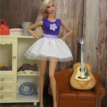 11,5" Doll Coat Doll Princess Clothes 4 4