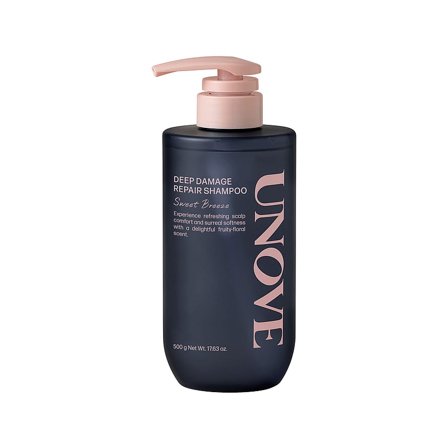 UNOVE Deep Damage Repair Shampoo 500 ml, Hår, Shampoo & Hårpleje, Shampoo