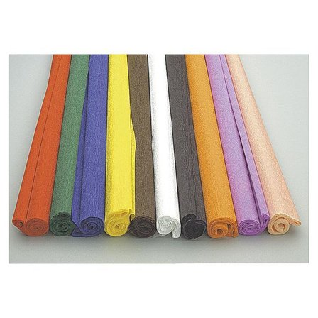 Kräppapper gul - Lyreco - Skola och förskola - Hobbypapper - Kräppapper