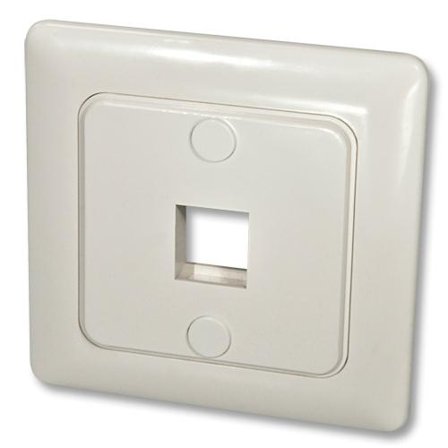 Lindy 60543 wall plate/switch cover White Factory Sealed