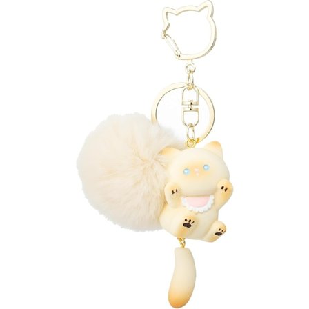 Kissa Avaimenperä Pom Pom Avaimenperä Söpöt Avaimenperät Naisille Laukku Korut Kawaii Kissa Reput Tarvikkeet Kissan Ystäville Lahjat