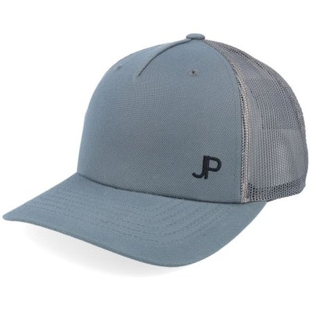 Jim Pilleus - Blå trucker Keps - Jp 2 Grey A-Frame Trucker @ Hatstore