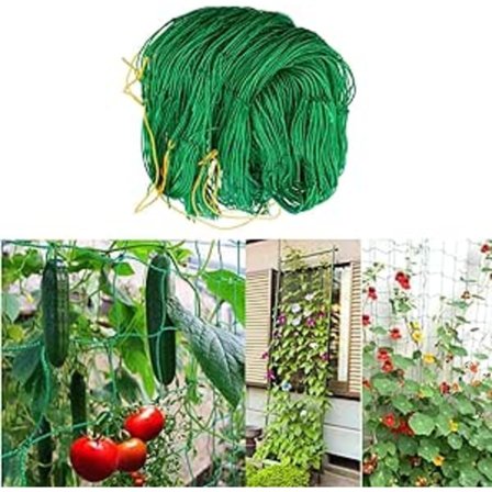 Nät för klätterväxter Trädgårdsstöd Nät 5m x 2m Klätterväxtstöd Fixeringsnät Trädgårdsväxtnät för grönsaksplantor Tomat Gurka