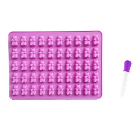 Jelly Bear Mold Bjørn former Form LILLA