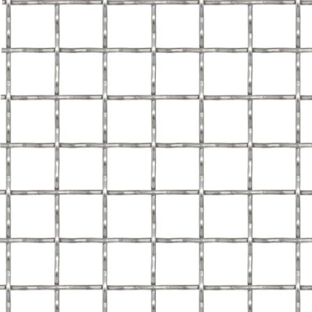 Vidaxl Nätpanel Rostfritt Stål 50x50 Cm 21x21x2,5 Mm Silver