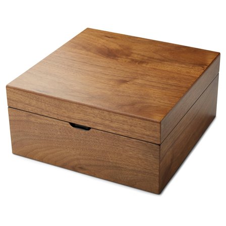 Walnuss Einstecktuch Aufbewahrungsbox for Men