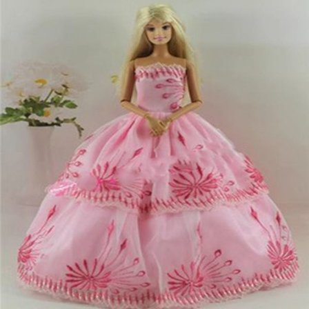 Docka Bröllopsklänning Docka Kjol 2 2