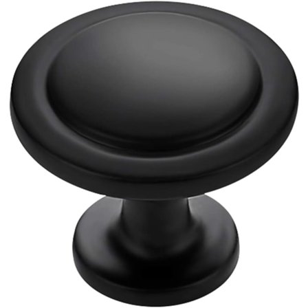 RU-10-pack 1-1/4 tum Köksknoppar Lådknappar Byråknoppar Mattsvarta Zinkknoppar Låda Drar Dörrknoppar Byrå Lådhandtag Knoppar