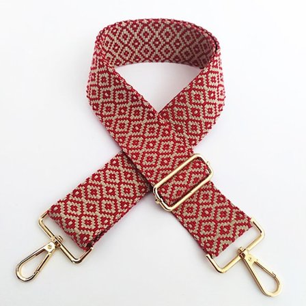 Justerbar taskestrop, skulderrem, bred