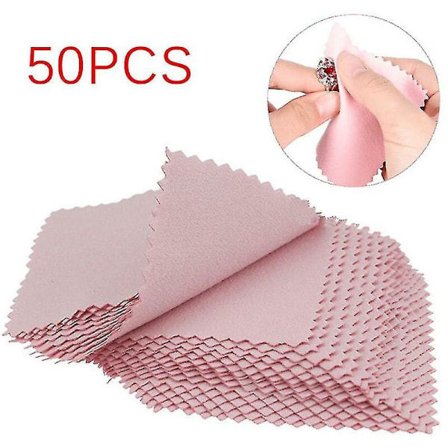 Hopeakorujen kiillotusliina, tummumisenestotyökalu, 50 kpl