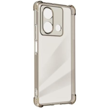 Stødsikker etui til Xiaomi Redmi Note 13 5G Silikone iMak Transparent Black Svart