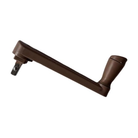 Ulkokäyttöön tarkoitettu terassivarjon kampiakselikokoonpano, sisäpihan piknikvarjon osat, musta ruskea, pituus 14 cm