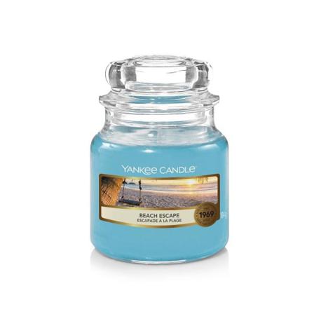 Yankee Candle Classic Small Jar Beach Escape 104g Blå