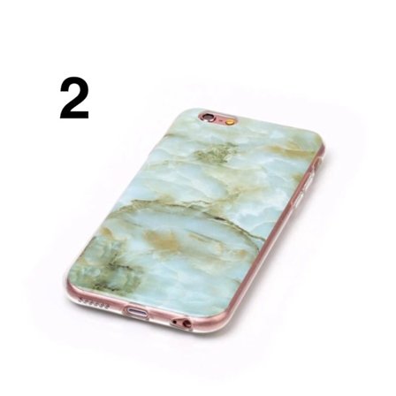 NKOBEE Silikonskal i Marmorfinish för iPhone 7 Plus