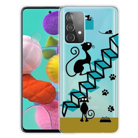 Deco Samsung Galaxy A23 cover - Sort