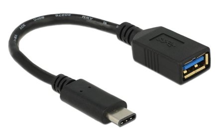 Delock USB type C-adapter - USB-type A til 24 pin USB-C - 15 cm