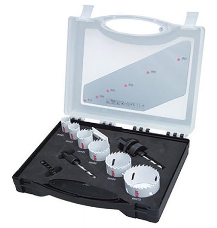 Makita D-47123 Hålsågsats 6 delar, Borra & mejsla