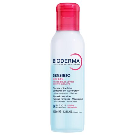 Bioderma Sensibio H2O Eye 125 ml, Skincare, Renseprodukter, Micellar Water