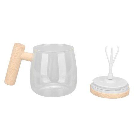 400 ml elektrisk selvrørende krus, bærbar automatisk blandingskaffekopp for kontor, skole, treningsstudio, kjøkken, reise