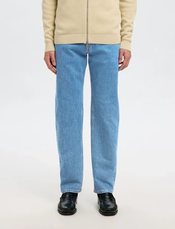 Selected Slh196-Straight Ben Kori Jeans Noos - Blue - 30 x 30