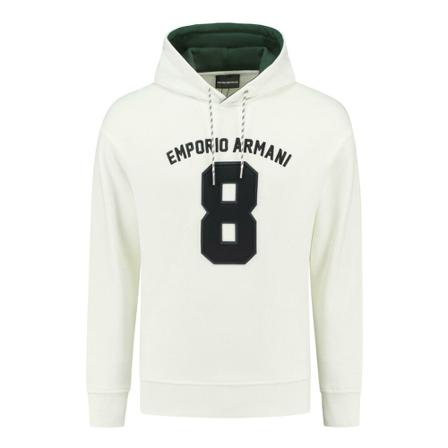 Emporio Armani, Sweatshirt Wit, Heren, Maat:XS