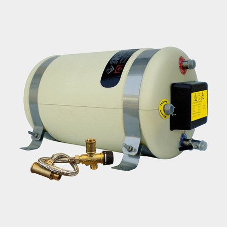 Varmvattenberedare för båt Sigmar TERMOINOX, 22 liter, 220 V, 800 W + blandartermostatkit