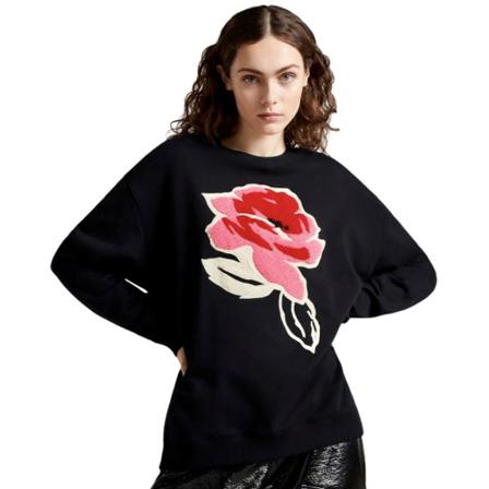 Ted Baker, Sweater Zwart, Dames, Maat:S,Cotton