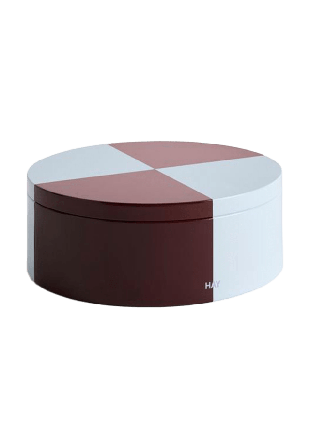 HAY Tin Container Köksredskap Blå ROUND