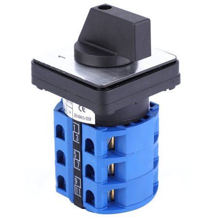 BERM BEM28-25/3 D0724 Universell Omkoblingsbryter 690V 25A 3-Posisjon Roterende Kam-bryter