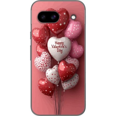 Kompatibel Mobilcover til Google Google Pixel 8a Valentinsballoner