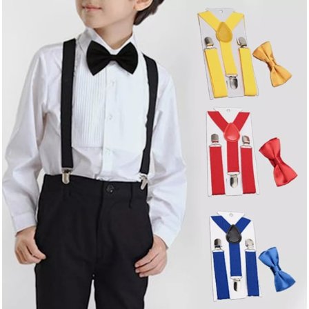 Lasten olkaimet rusetilla - Useita värejä