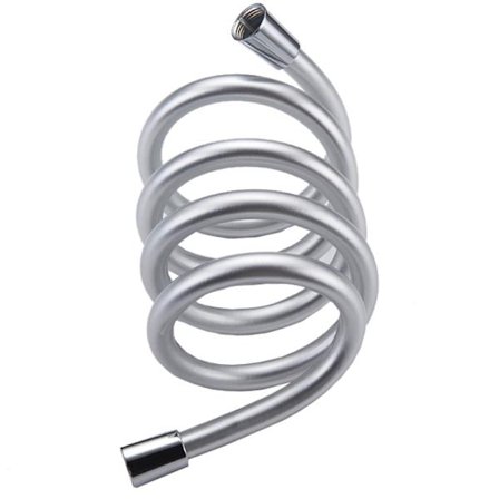 PVC-suihkuletku 2,0M platina hopea kirkas hopea harmaa korkea lämpötila