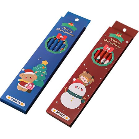 12 jouluaiheista piirtokynää pyyhekumin kynillä kirjoittamiseen ja piirtämiseen