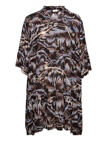 Kcerin Ami Dress Patterned Kaffe Curve