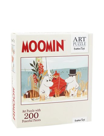 Moomin 200Pcs Puzzle - Red Patterned Barbo Toys