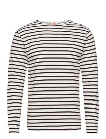 Breton Striped Shirt "Houat" T-shirts Long-sleeved Multi/mønstret Armor Lux