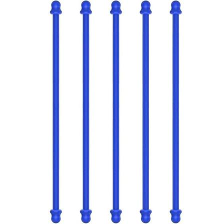 Kumikierrenauhat Silikonisiteet SININEN blue