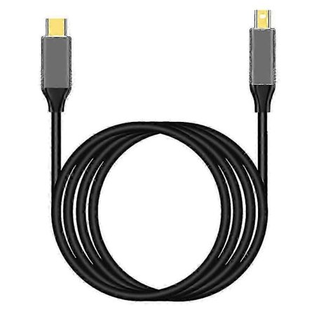USB C till Mini Displayport-kabel USB Typ C 3 till Mini Dp-sladd 4k Adapterkabel