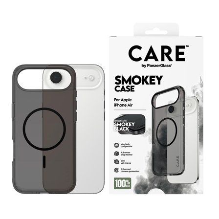 PanzerGlass CARECASE URBAN EXP. SMOKEY W. BLK MAGSAFE IPHON ACCS